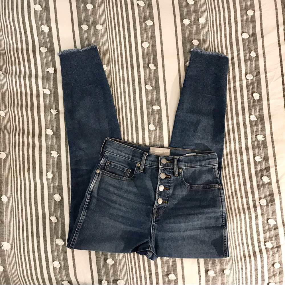 Everlane Vintage High Rise Skinny Jeans 26